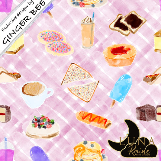 Aussie Picnic on Pink
