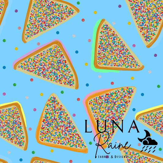 Fairy Bread on Blue